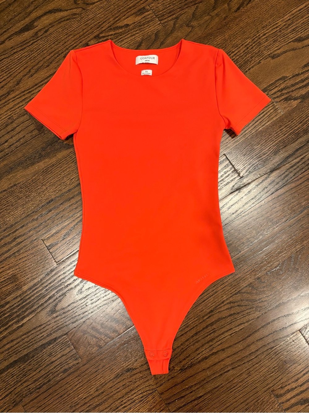 Aritzia Bright Orange Bodysuit
